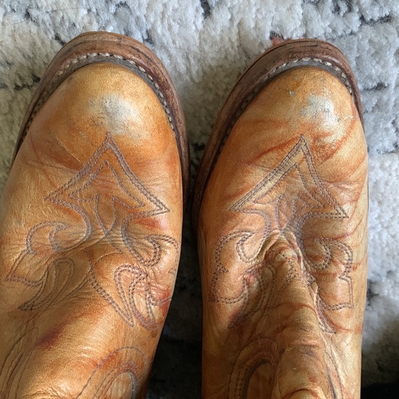 ❌SOLD❌Vintage miss Capezio butterfly cowboy boots - Picture 5 of 14